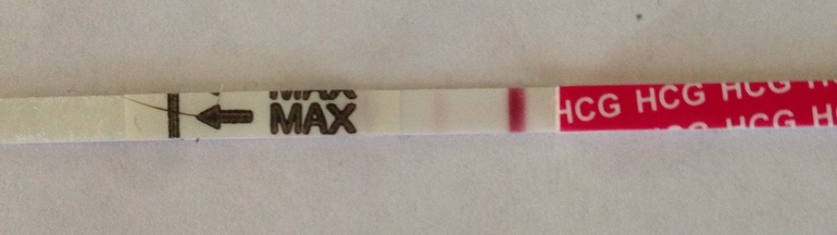 Девочки!!! Видите что-нибудь на тесте???