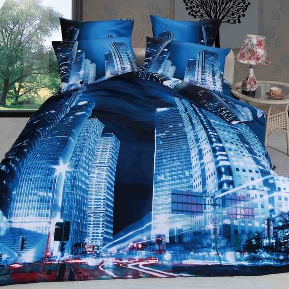 Постельное белье мако-сатин 3Д