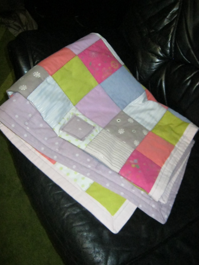 первое мое одеяльце ...