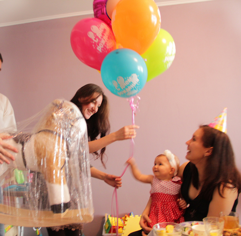 Первый день рождения!!!
