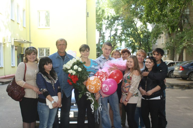 Вот так мы вписывались с роддома