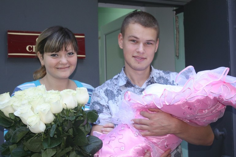 Вот так мы вписывались с роддома