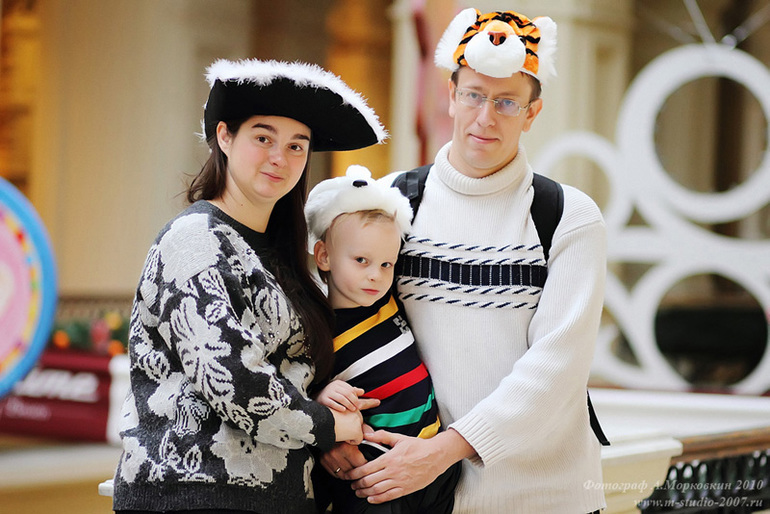 Детская / семейная съемка в ГУМе.