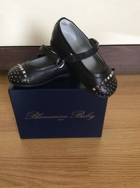 Туфельки BLUMARINE BABY р.22 (14 см) цена 5000