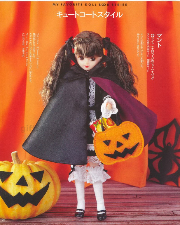 Одежда для кукол.Японский журнал +выкройки