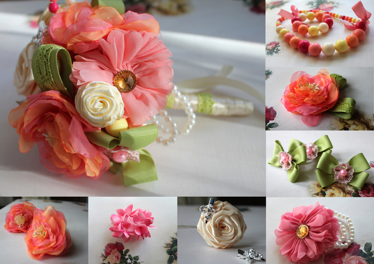 Оригинальный подарок для девочки - букет из аксессуаров