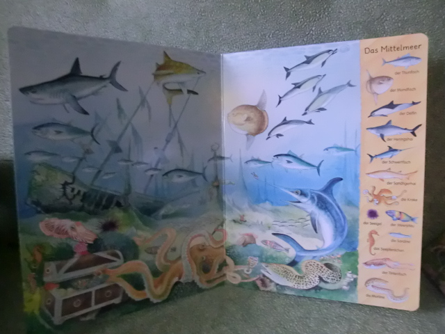 Виммельбух про морских обитателей или Mein erstes Wimmelbuch - Am Meer
