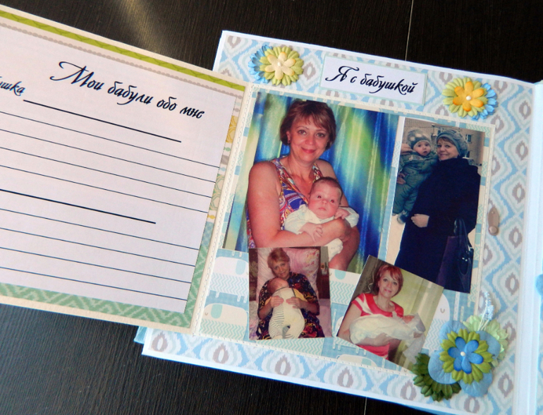 Альбом " Первый год жизни нашего сокровища - Максимки"