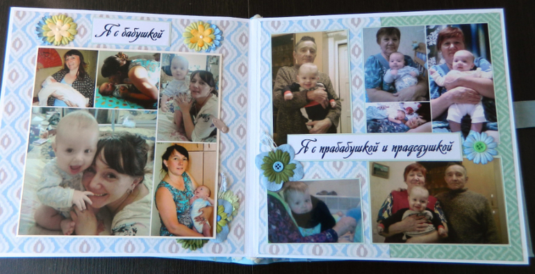 Альбом " Первый год жизни нашего сокровища - Максимки"