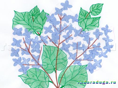 Ландыш и сирень. Творчество.