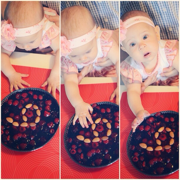 Дочкин тортик и немного нежности