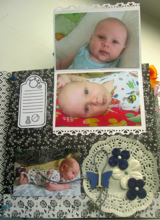 Cкрап альбом для моего племяша)