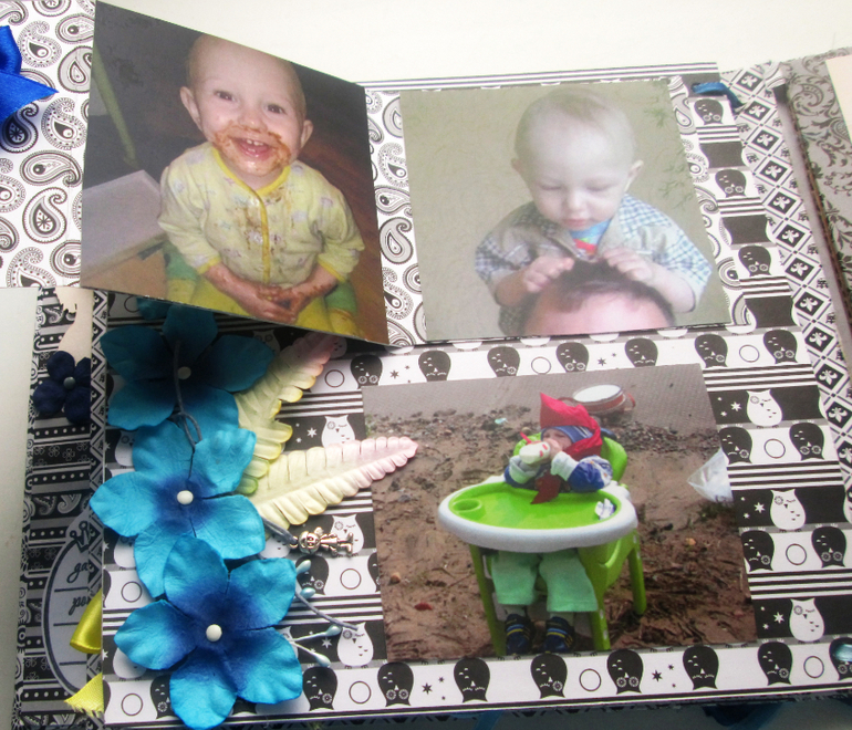 Cкрап альбом для моего племяша)