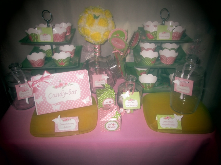 Подготовка в ДР (2 года) моей принцессы Ариши)