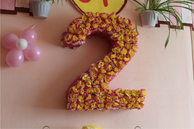 Нашей принцессе Арише 2 года (наш др)