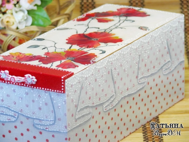 Чайная шкатулка, шкатулка для мелочей и досочки на закуску)))