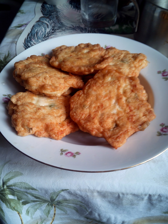 куриные оладья
