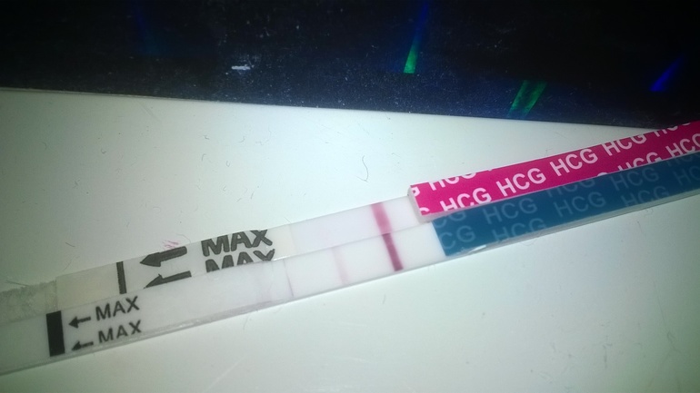 девочки, повторила тест сегодня!