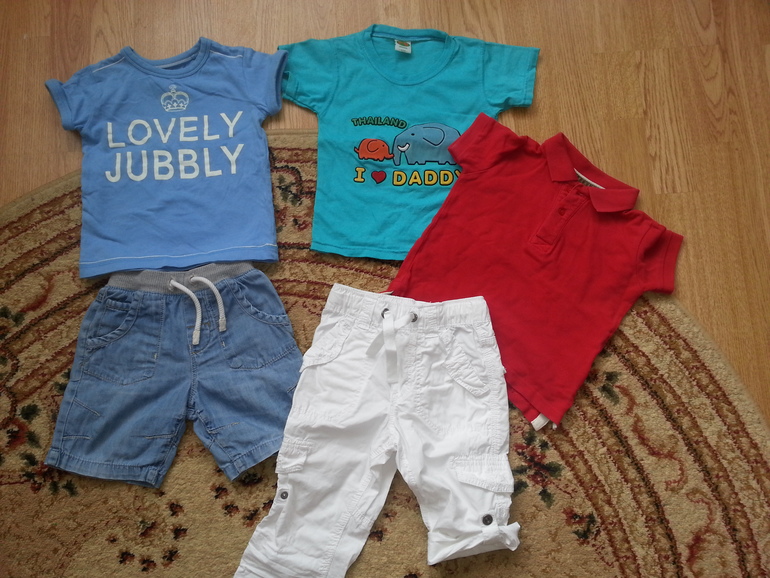 Пакет летних вещей Некст,Зара,Н.М И.Т.Д 86-92 1200