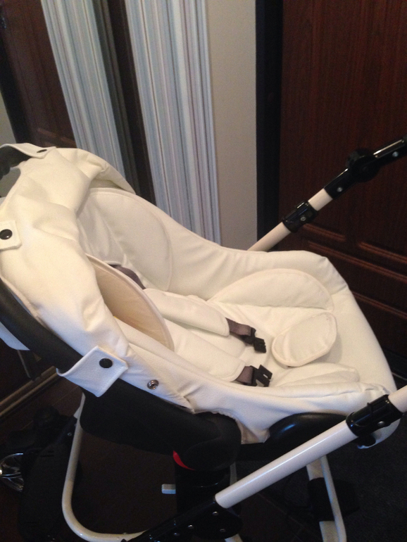 Коляска concordia design glamour кожа