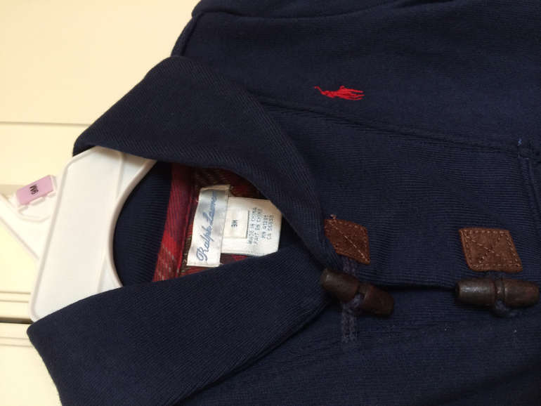 слип Ralph Lauren 9 мес., 1500 руб.