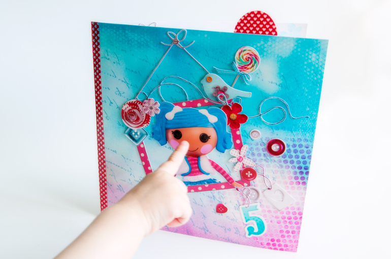 Mini скрап-альбом "Lalaloopsy"!