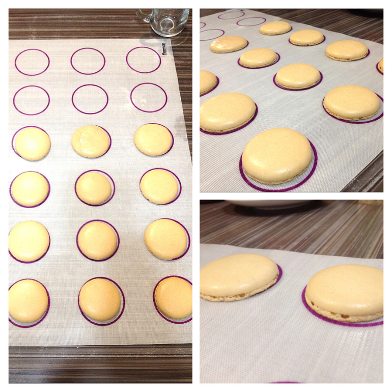 Ну и наконец, я решилась. Мои первые Macaron...