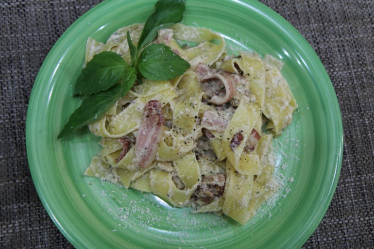 Паста Карбонара... ну почти...