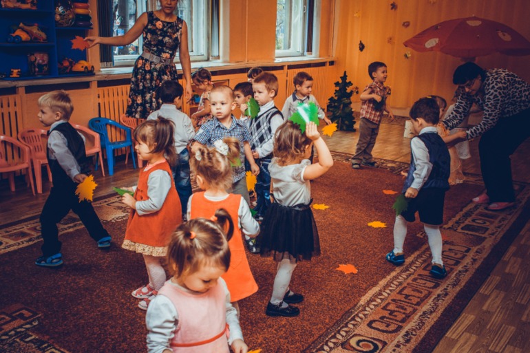первый утренник!