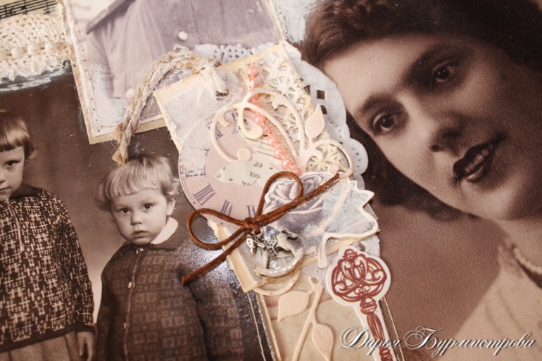 Разворот №1. СП Альбом Шебби Шик.