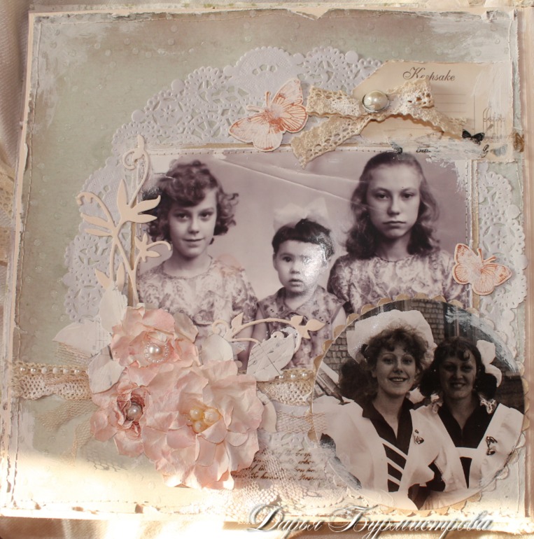 Разворот №2.СП альбом Шебби Шик