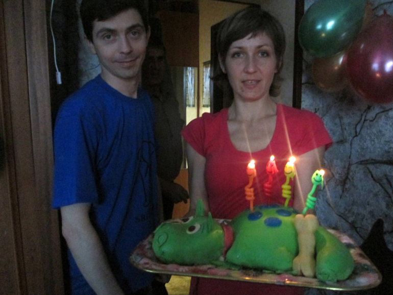 Динозавровый День Рождения (лайт-версия) Часть 2