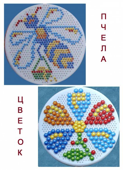 Картинки из круглой мозаики