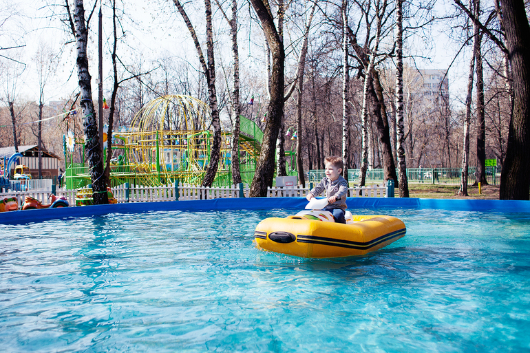 Прогулка в парке.