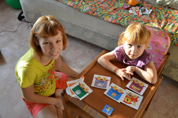 Учим буквы - А