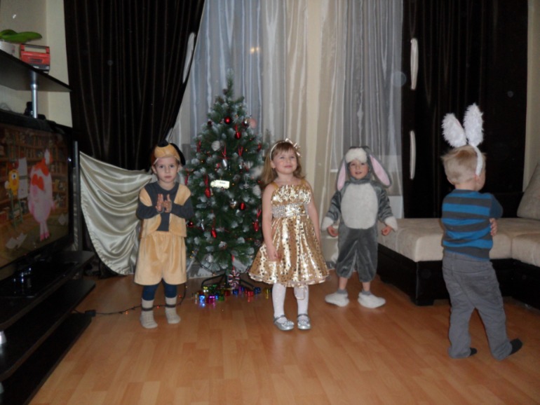 Елка на дому.