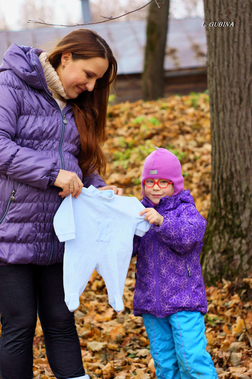 Осенняя прогулка или мои последние беременные деньки