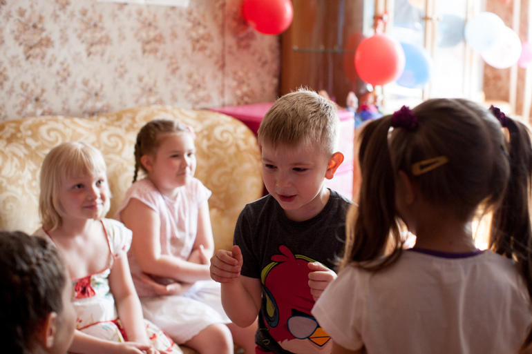 День рождения Иришки - 8 лет