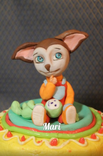 Малыш тортик из мастики