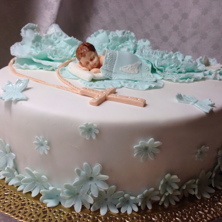 Фото торт для новорожденного фото