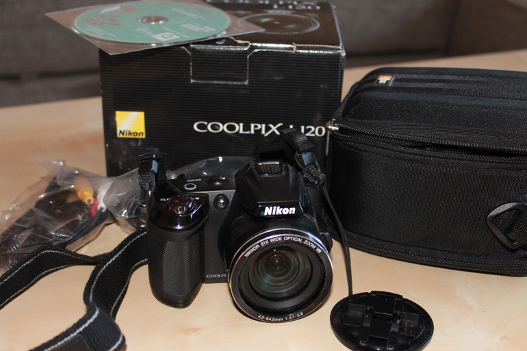 Фотоаппарат Nikon Coolpix L120 4000р.