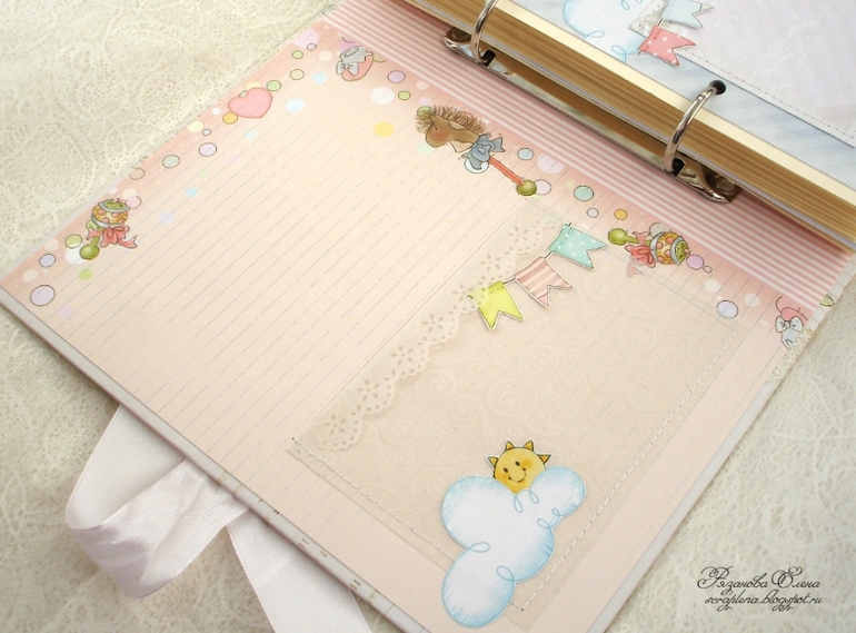 Блокнот для мамы малышки.