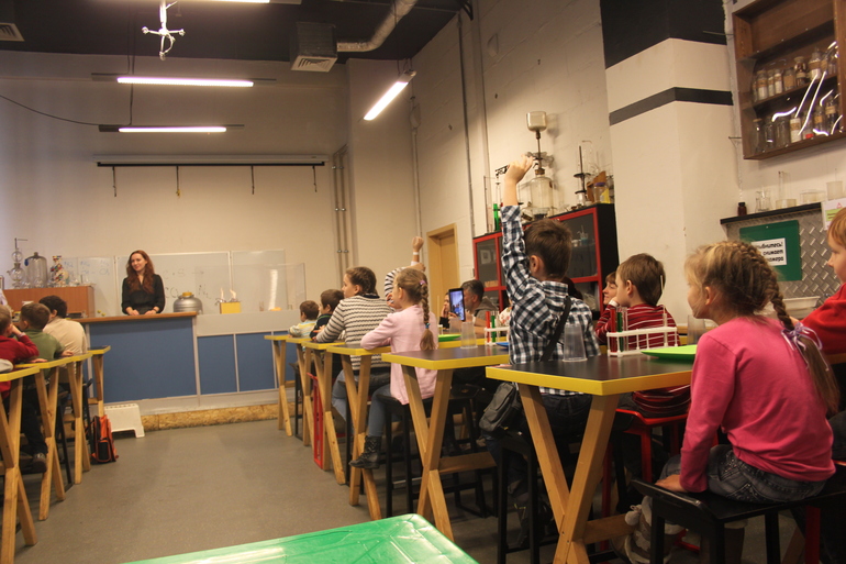 Наша поездка в Экспериментариум.