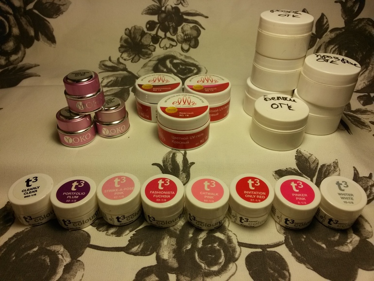 Материалы для наращивания