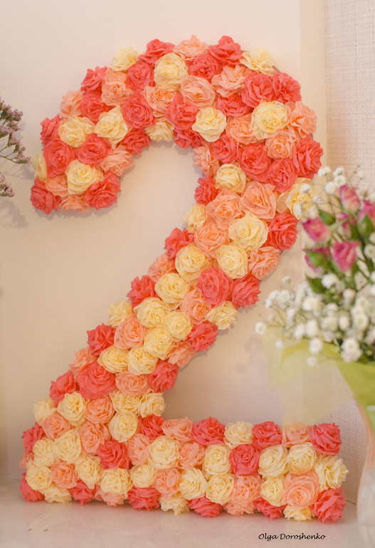 Цифра на день рождение из роз...для терпеливых:) — 31 ответов