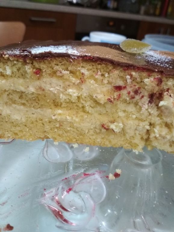 Муссовый торт 🍰🙂 - рецепт ягодного торта с малиной