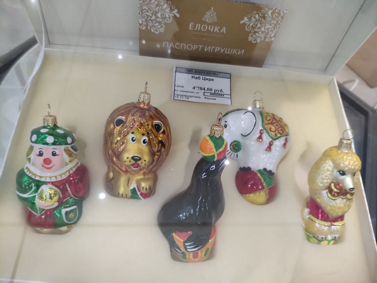 Фабрика елочных игрушек елочка