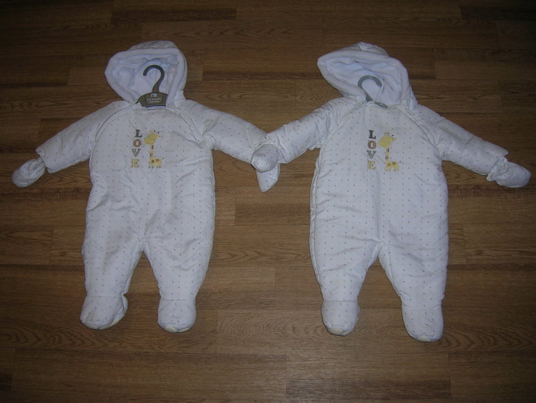 Одежда для мальчиков-близнецов и унисекс от 0 до 6 месяцев