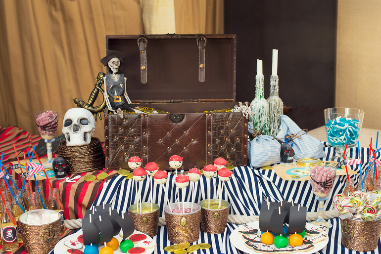 Пиратский сладкий стол