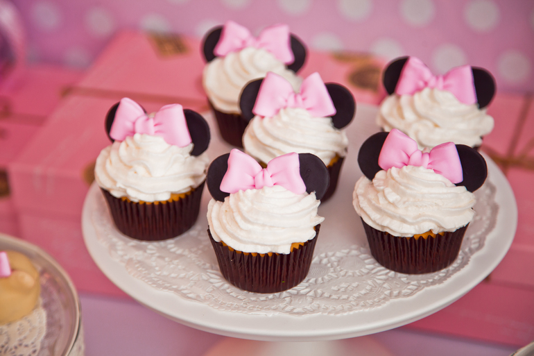 Minnie Birthday Candy table